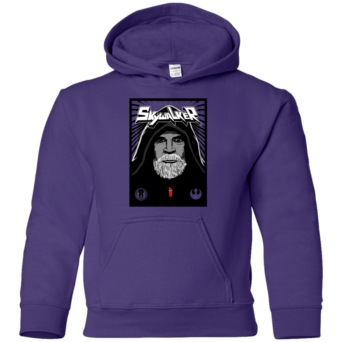 Sweatshirts Purple / YS Luke B Youth Hoodie