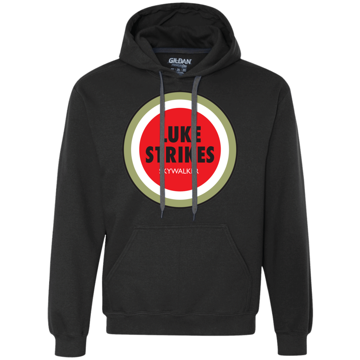 Sweatshirts Black / Small Luke Strikes Premium Fleece Hoodie