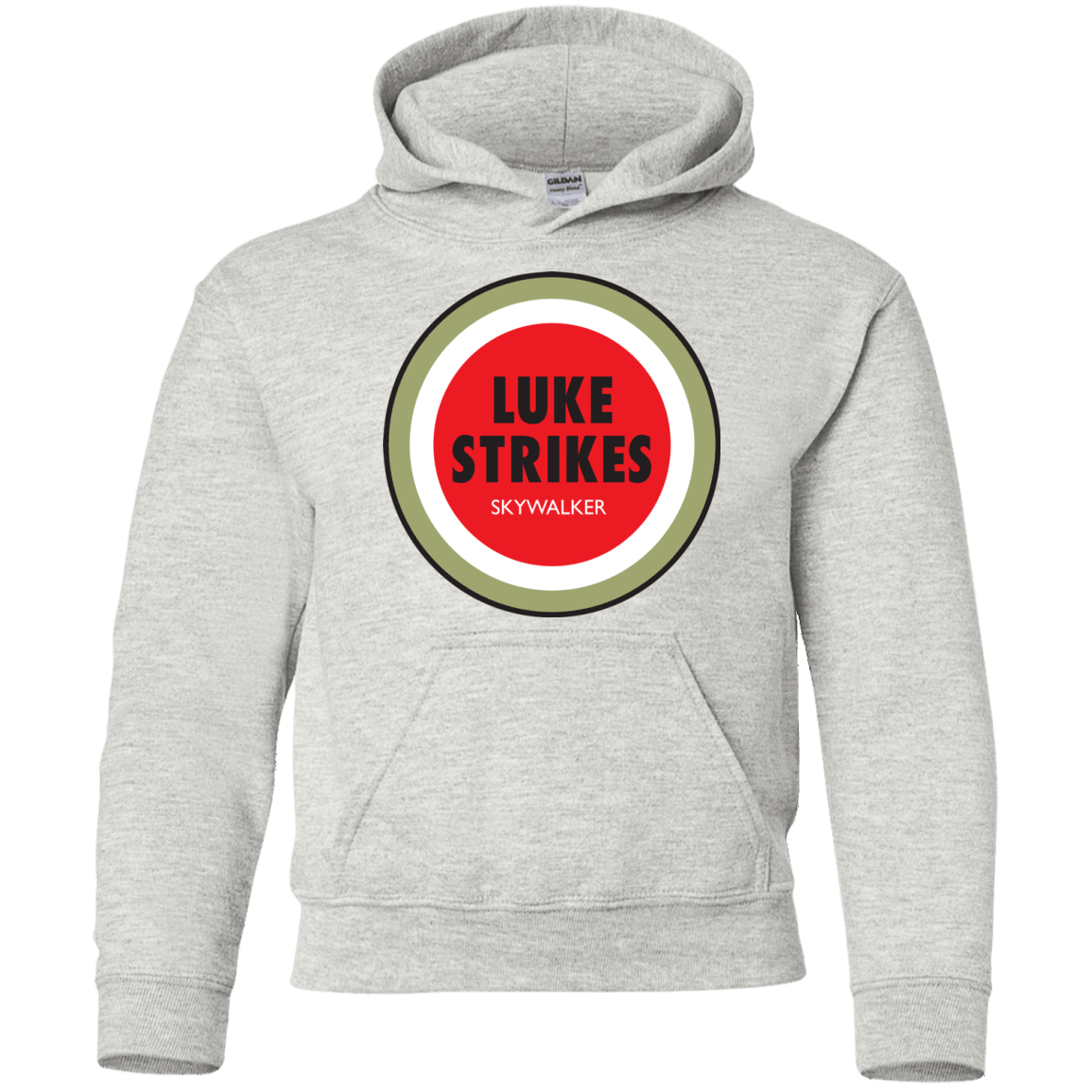 Sweatshirts Ash / YS Luke Strikes Youth Hoodie