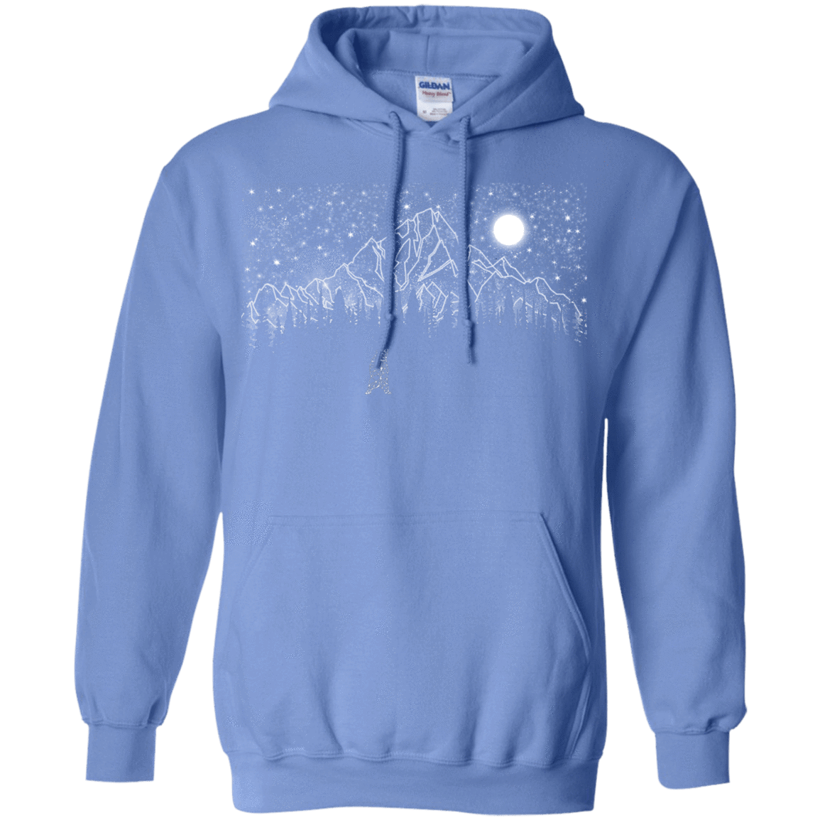 Sweatshirts Carolina Blue / S Lurking in The Night Pullover Hoodie