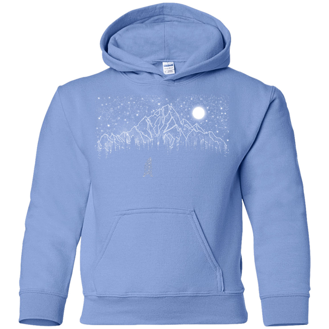 Sweatshirts Carolina Blue / YS Lurking in The Night Youth Hoodie