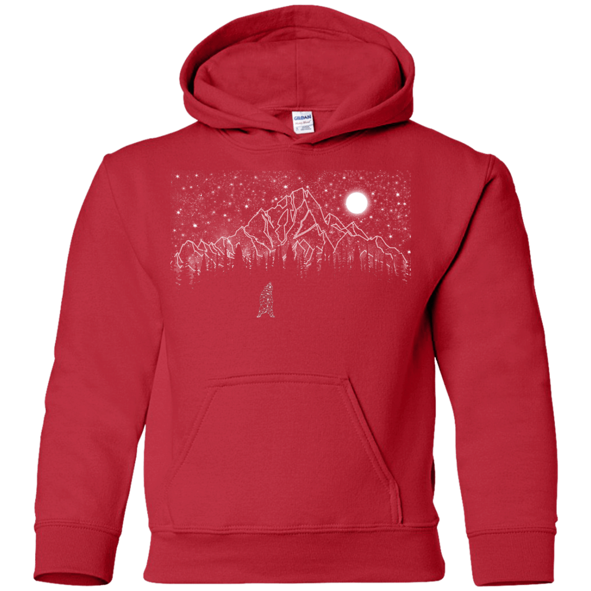 Sweatshirts Red / YS Lurking in The Night Youth Hoodie