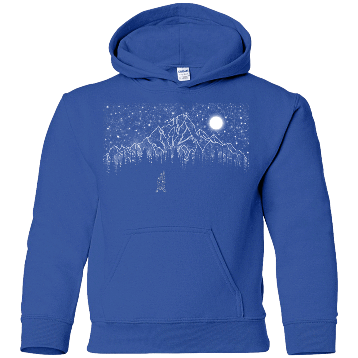 Sweatshirts Royal / YS Lurking in The Night Youth Hoodie