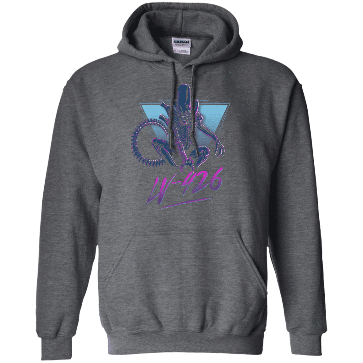 Sweatshirts Dark Heather / S LV-426 Pullover Hoodie