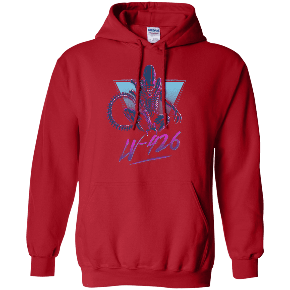 Sweatshirts Red / S LV-426 Pullover Hoodie