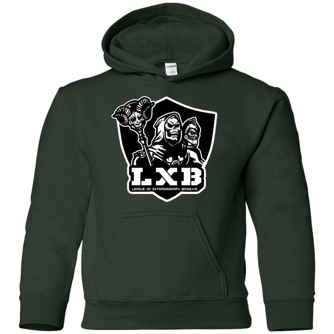 Sweatshirts Forest Green / YS LXB Youth Hoodie