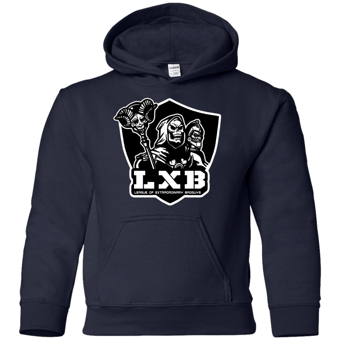 Sweatshirts Navy / YS LXB Youth Hoodie