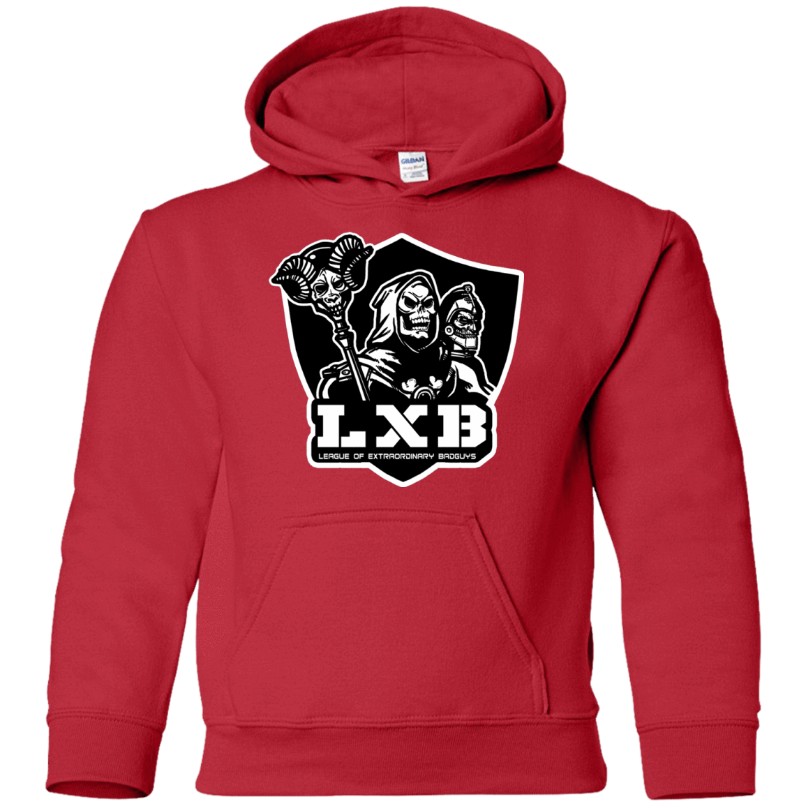 Sweatshirts Red / YS LXB Youth Hoodie