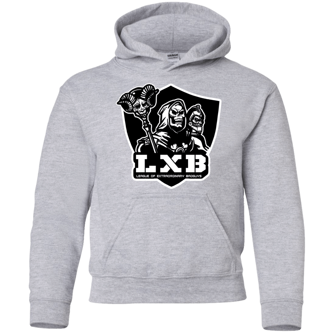 Sweatshirts Sport Grey / YS LXB Youth Hoodie