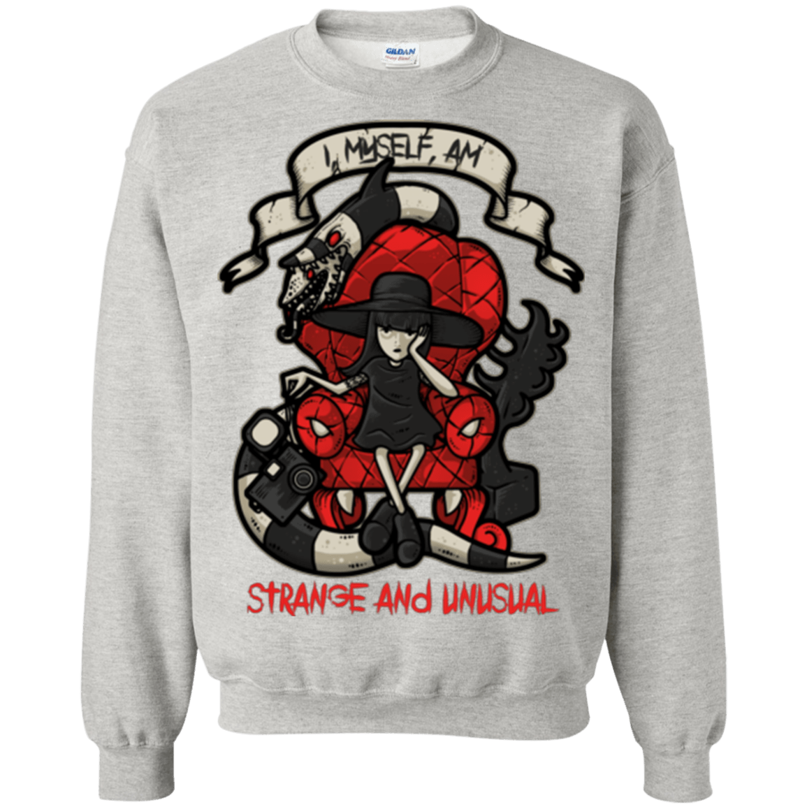 Sweatshirts Ash / Small LYDIA THE STRANGE Crewneck Sweatshirt