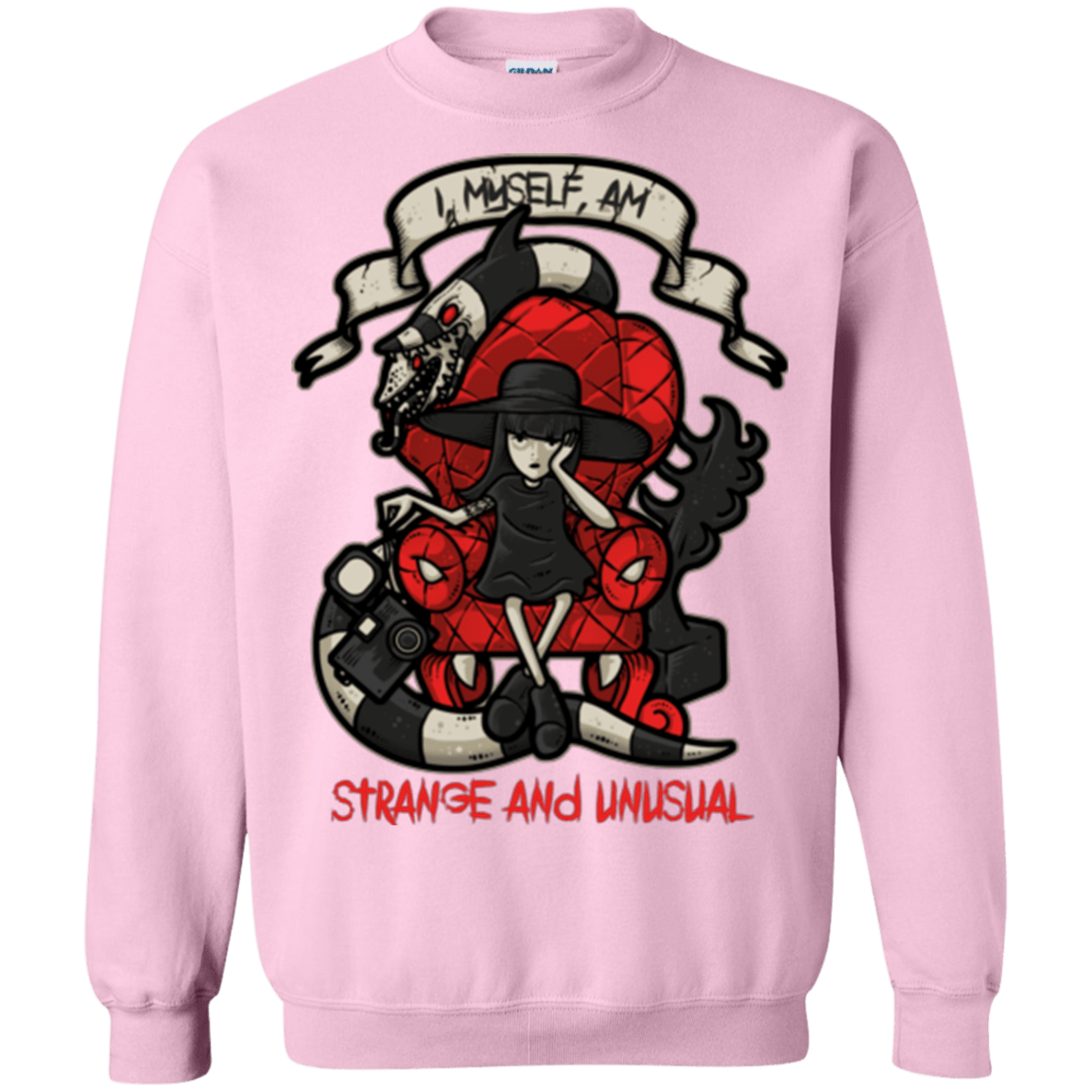 Sweatshirts Light Pink / Small LYDIA THE STRANGE Crewneck Sweatshirt