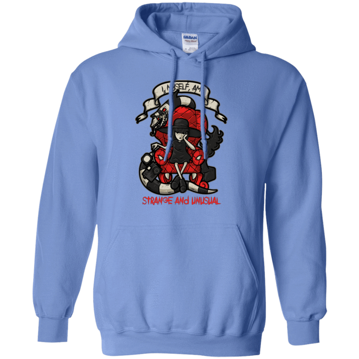 Sweatshirts Carolina Blue / Small LYDIA THE STRANGE Pullover Hoodie