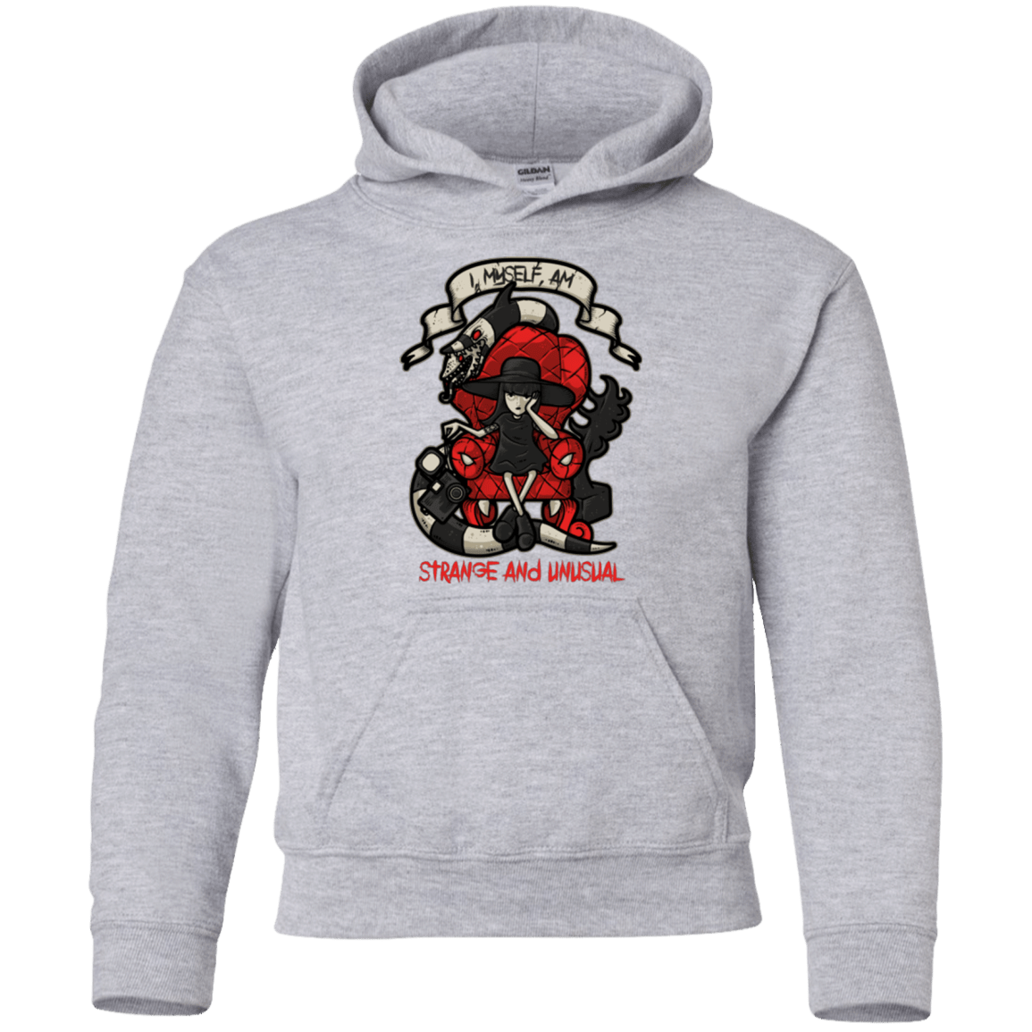 Sweatshirts Sport Grey / YS LYDIA THE STRANGE Youth Hoodie