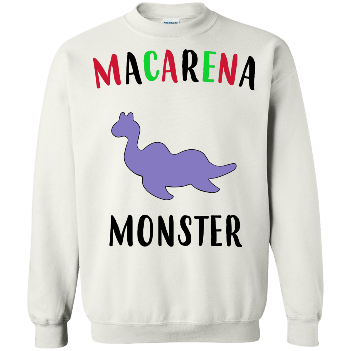 Sweatshirts White / S Macarena Monster Crewneck Sweatshirt