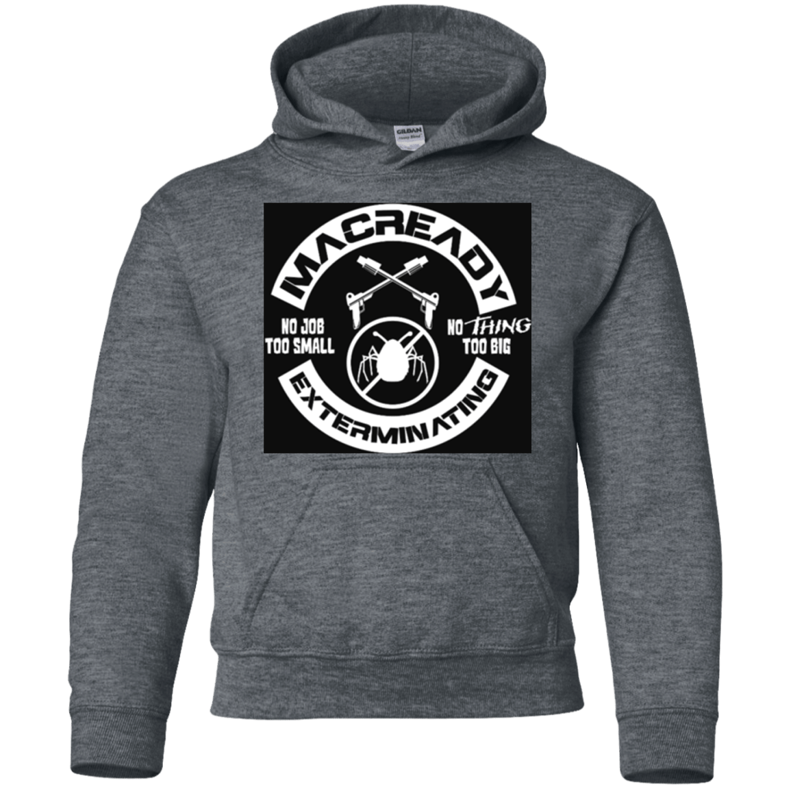 Sweatshirts Dark Heather / YS Macready V6 Youth Hoodie