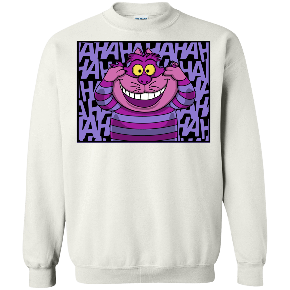 Sweatshirts White / Small Mad Cat Crewneck Sweatshirt