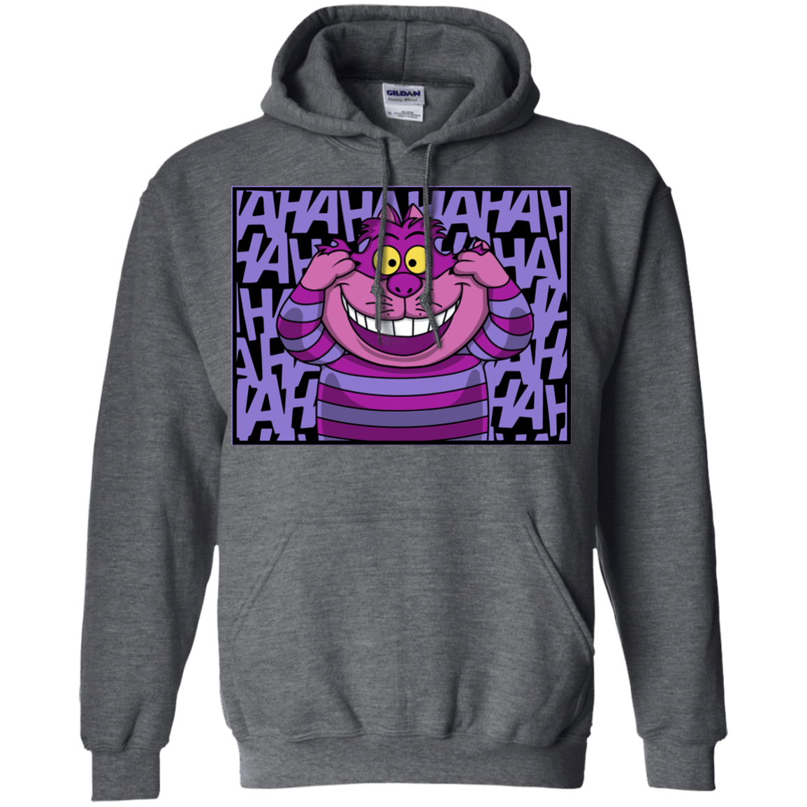Sweatshirts Dark Heather / Small Mad Cat Pullover Hoodie