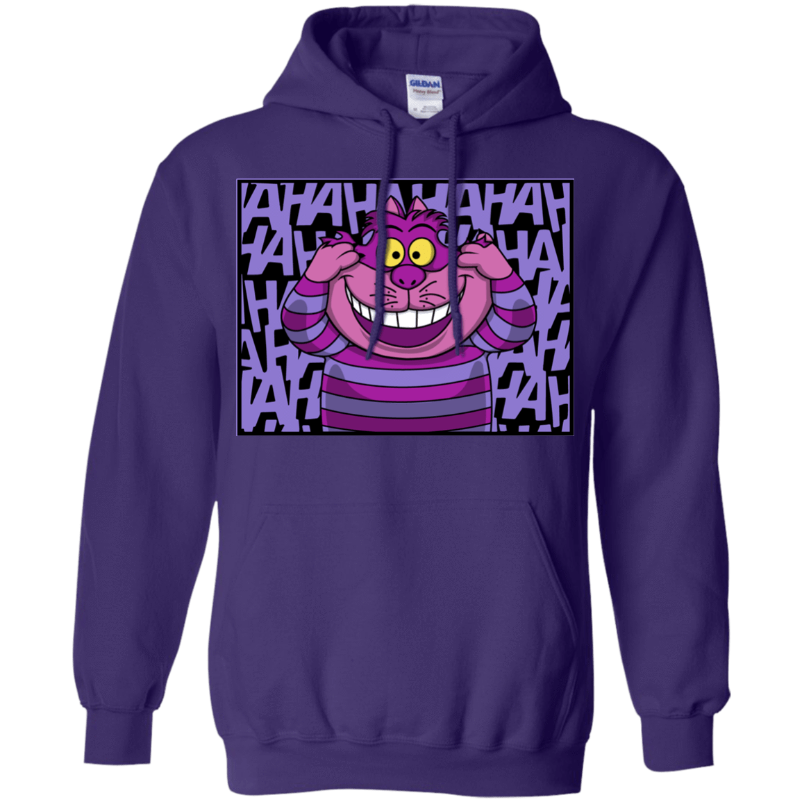 Sweatshirts Purple / Small Mad Cat Pullover Hoodie