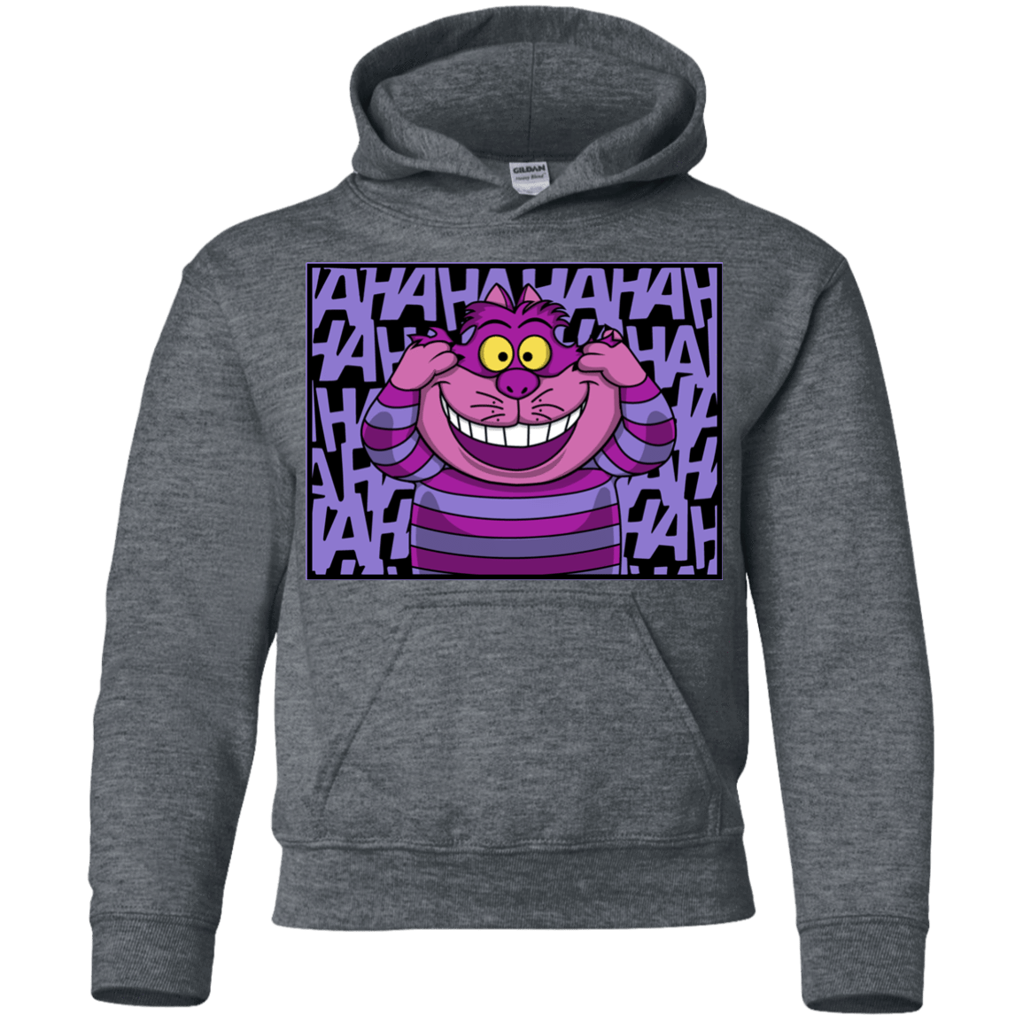 Sweatshirts Dark Heather / YS Mad Cat Youth Hoodie