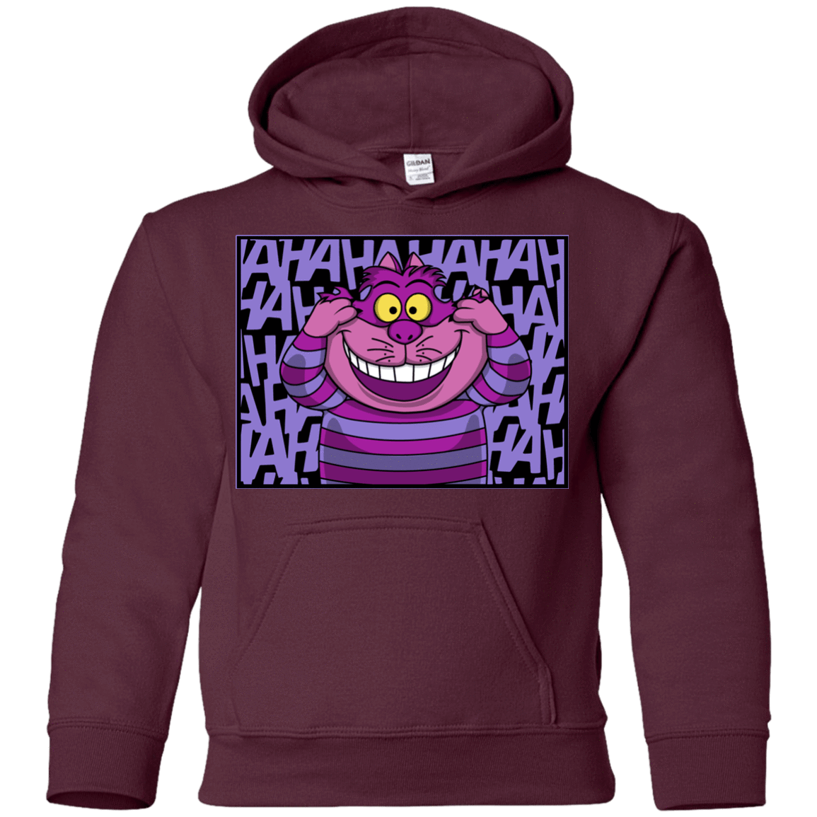 Sweatshirts Maroon / YS Mad Cat Youth Hoodie