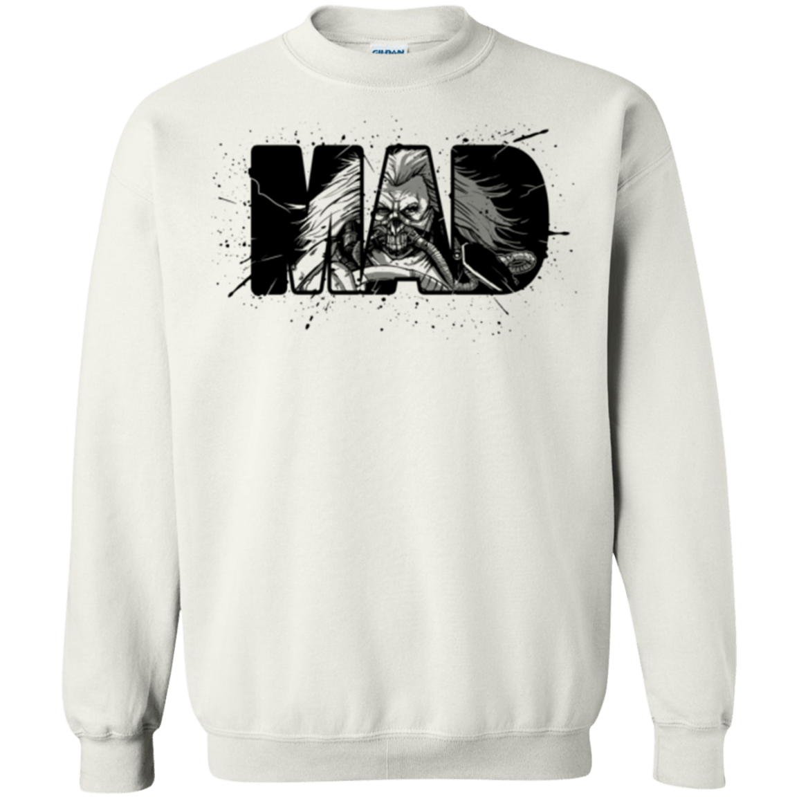 Sweatshirts White / Small MAD Crewneck Sweatshirt