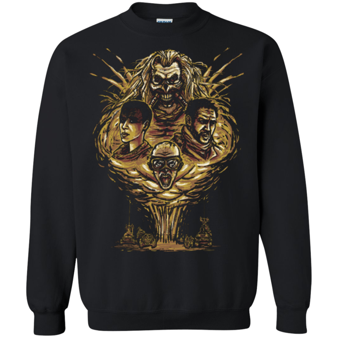 Sweatshirts Black / Small Mad Fury Crewneck Sweatshirt