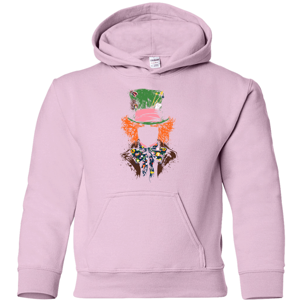 Sweatshirts Light Pink / YS Mad Hatter Youth Hoodie