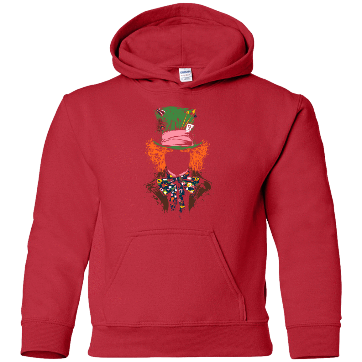 Sweatshirts Red / YS Mad Hatter Youth Hoodie