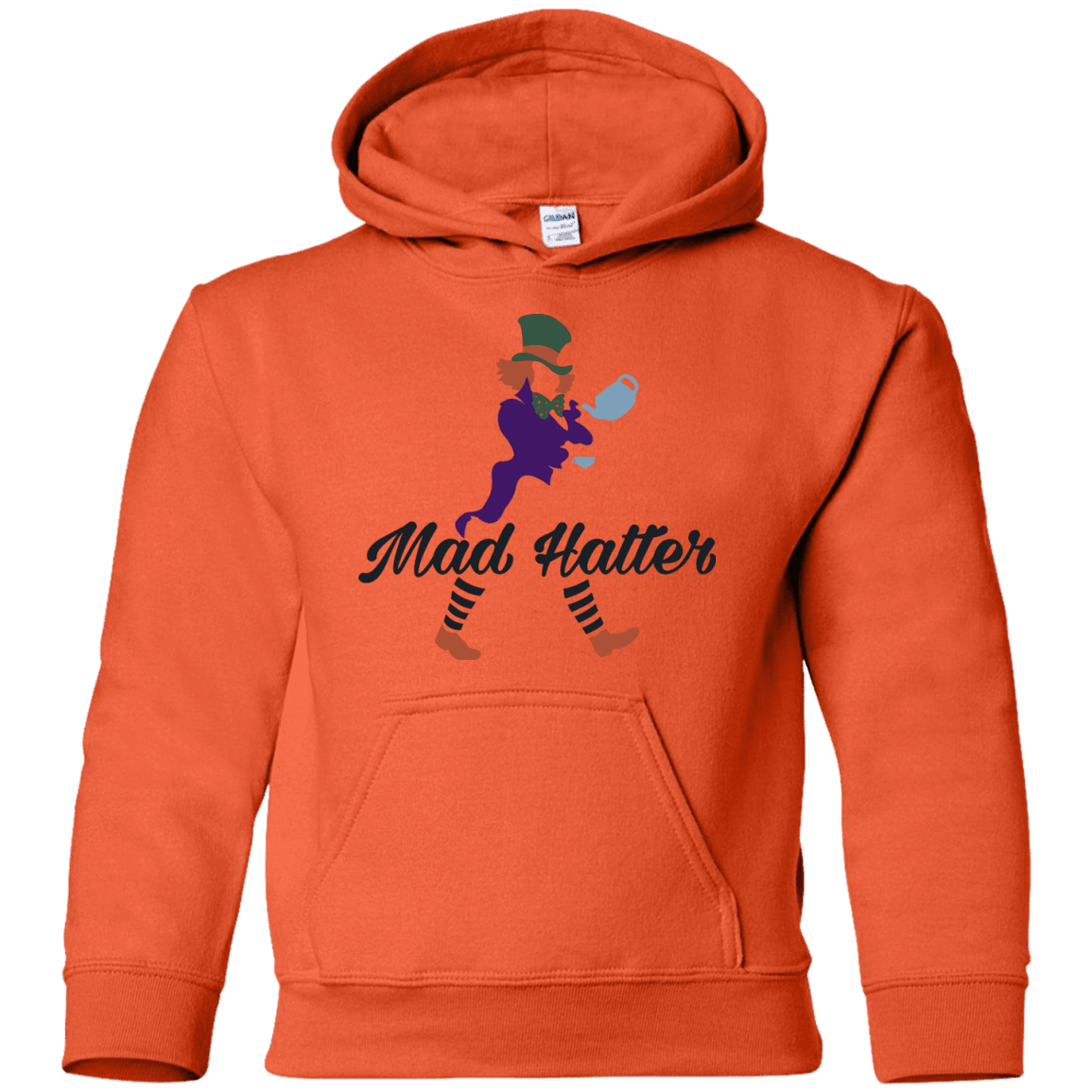 Sweatshirts Orange / YS Mad Hattter Youth Hoodie