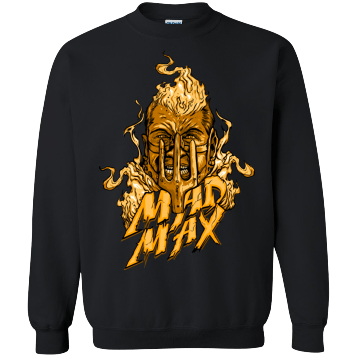 Sweatshirts Black / Small Mad Head Crewneck Sweatshirt