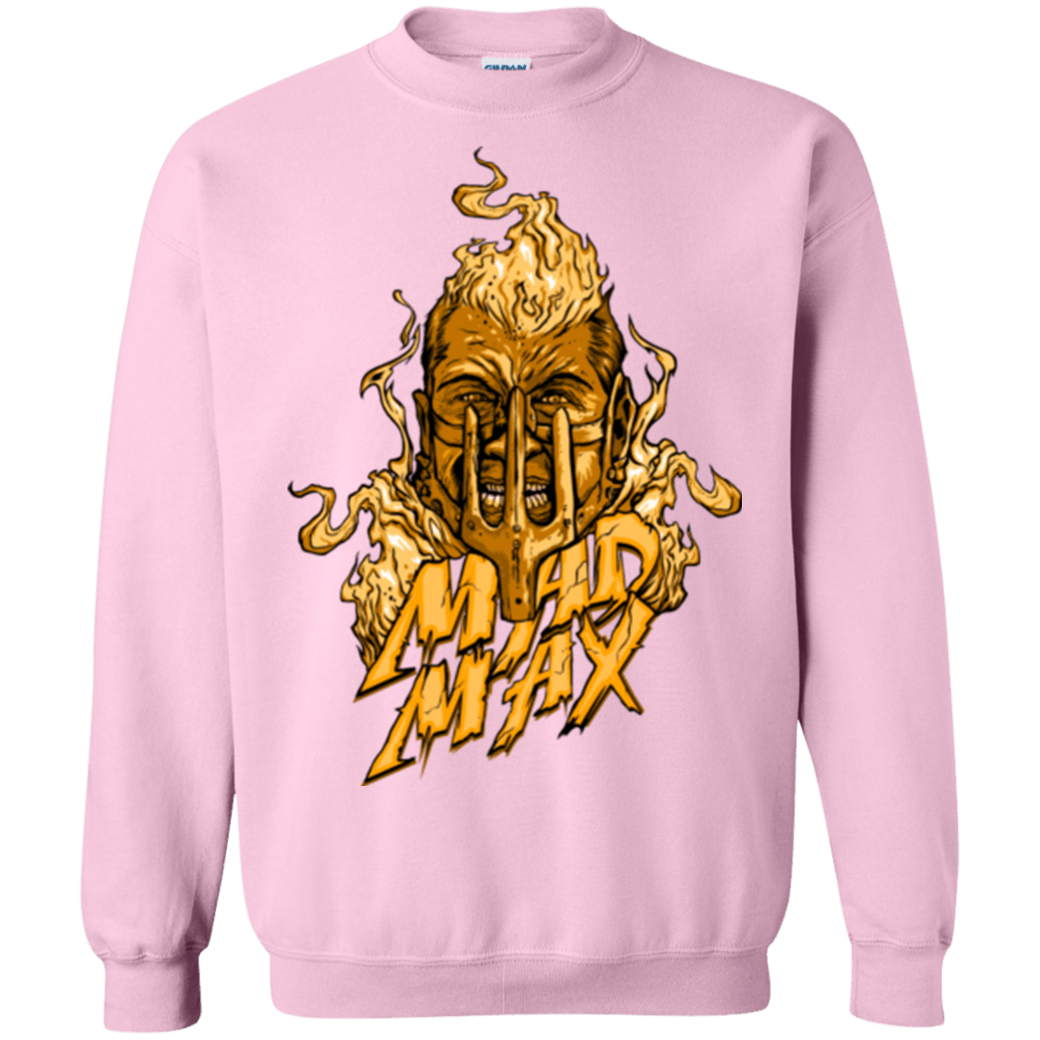 Sweatshirts Light Pink / Small Mad Head Crewneck Sweatshirt