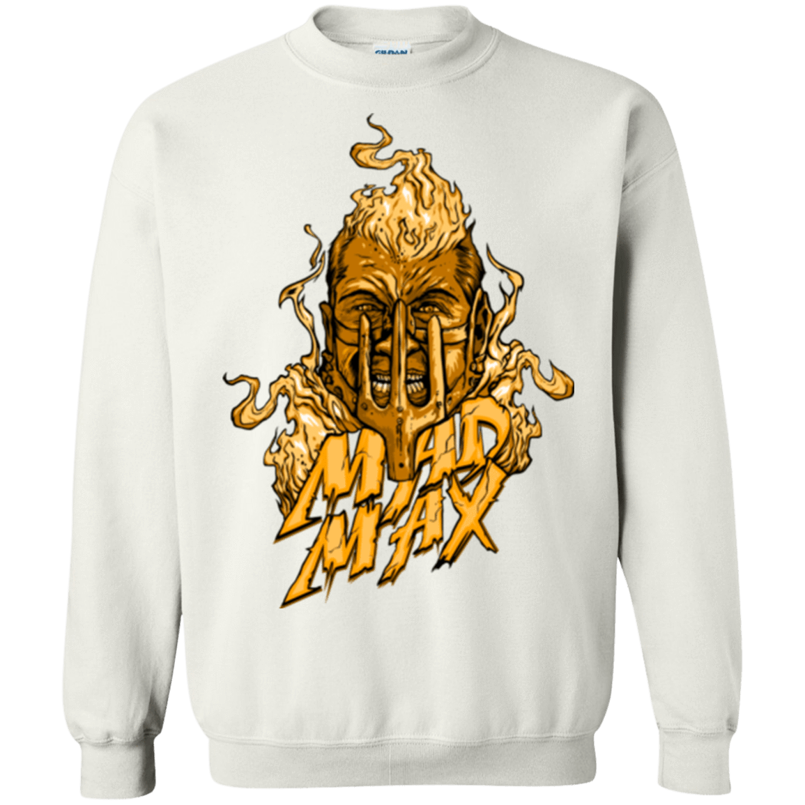 Sweatshirts White / Small Mad Head Crewneck Sweatshirt
