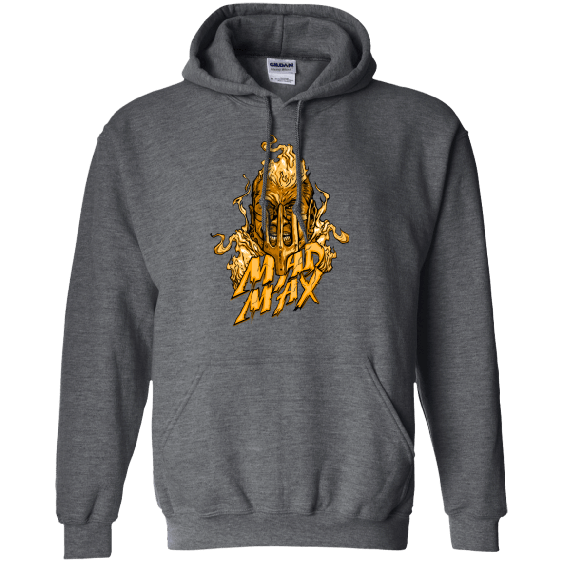 Sweatshirts Dark Heather / Small Mad Head Pullover Hoodie