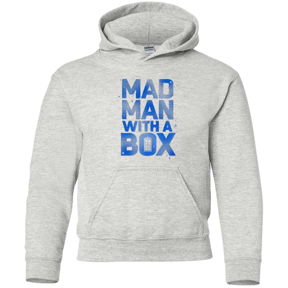 Sweatshirts Ash / YS Mad Man Box Youth Hoodie
