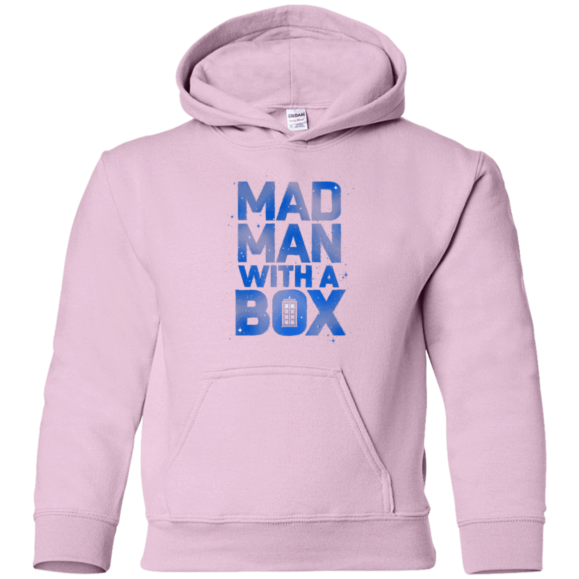 Sweatshirts Light Pink / YS Mad Man Box Youth Hoodie