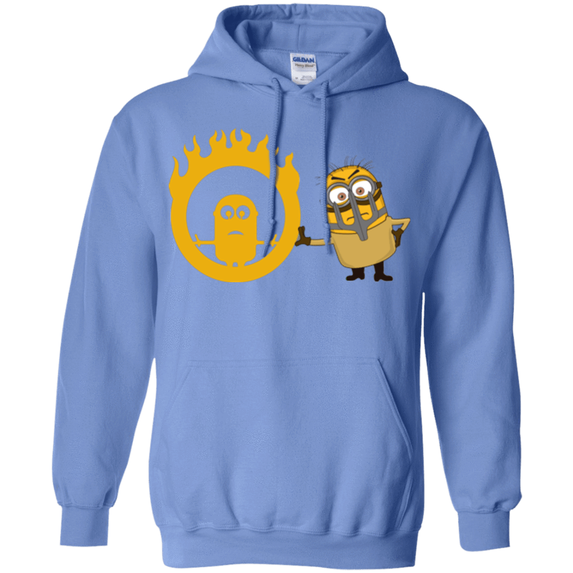 Sweatshirts Carolina Blue / Small Mad Minion Pullover Hoodie
