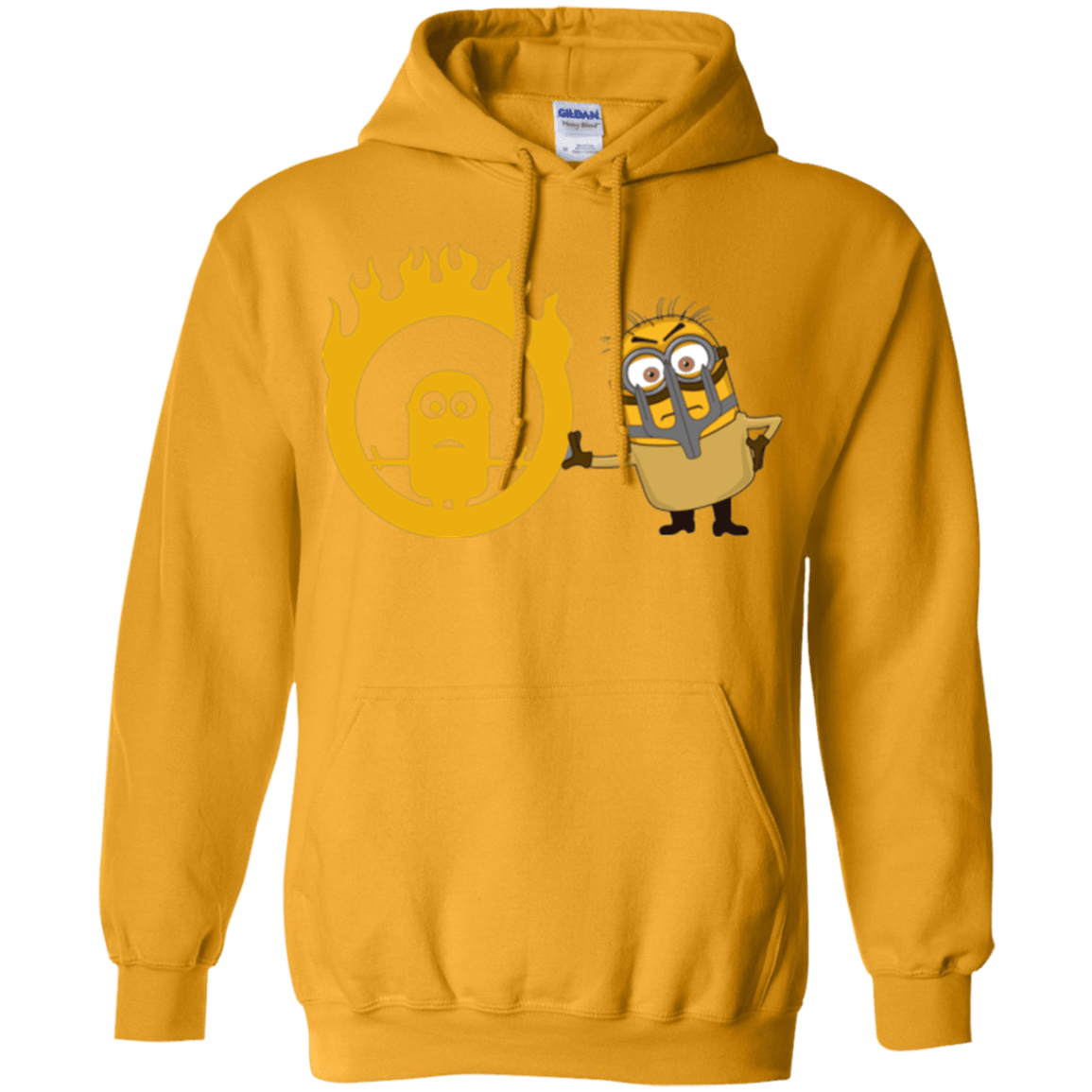 Sweatshirts Gold / Small Mad Minion Pullover Hoodie