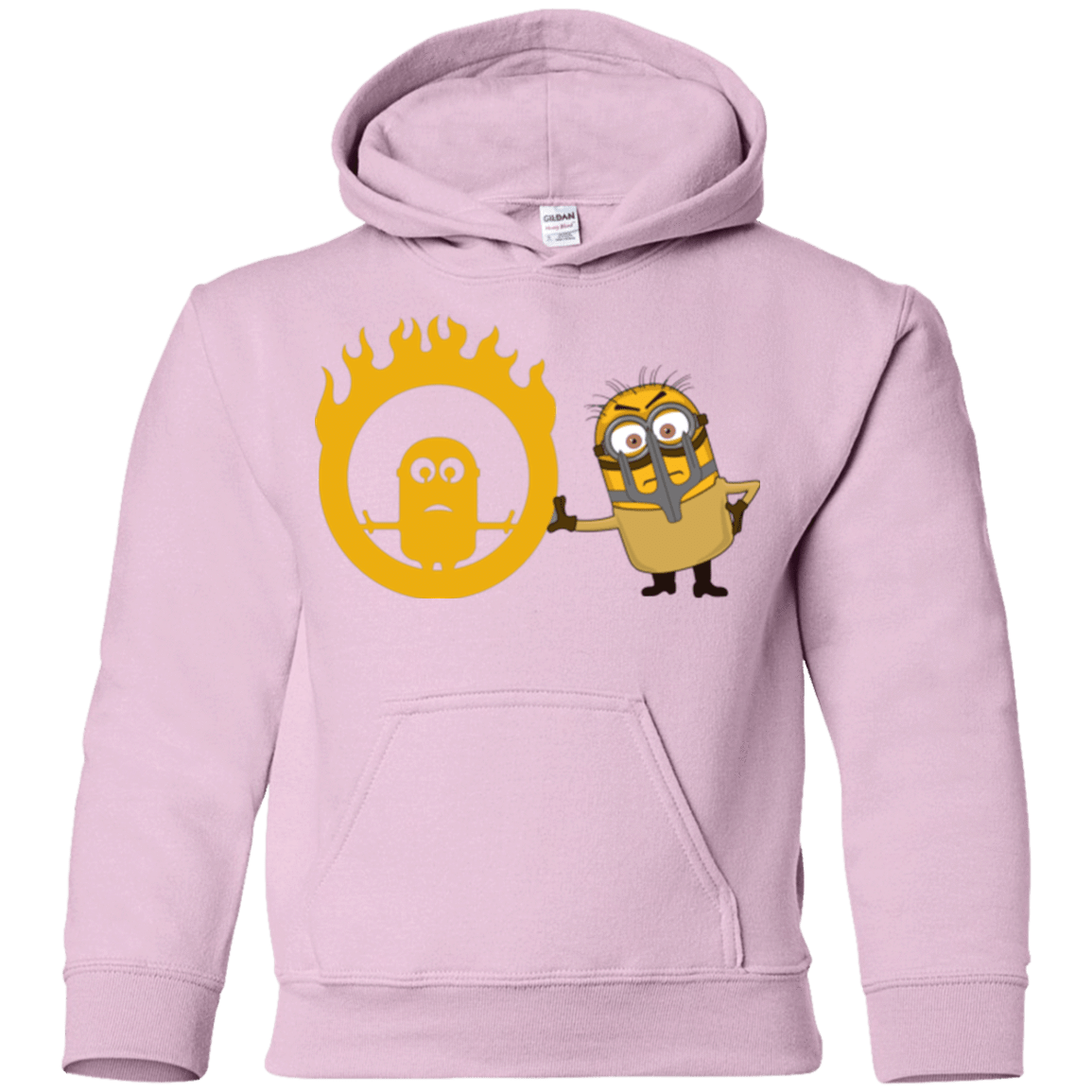 Sweatshirts Light Pink / YS Mad Minion Youth Hoodie
