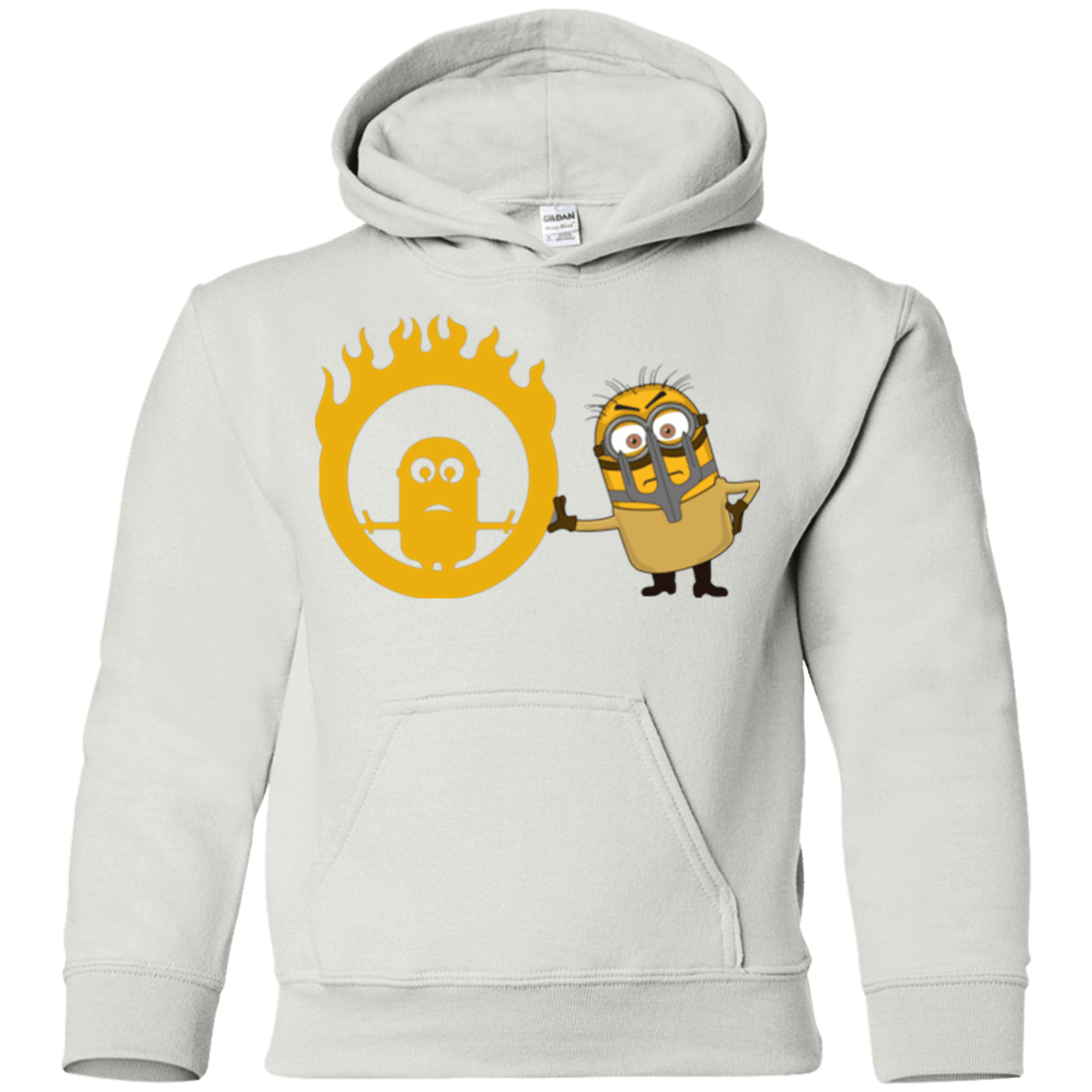 Sweatshirts White / YS Mad Minion Youth Hoodie