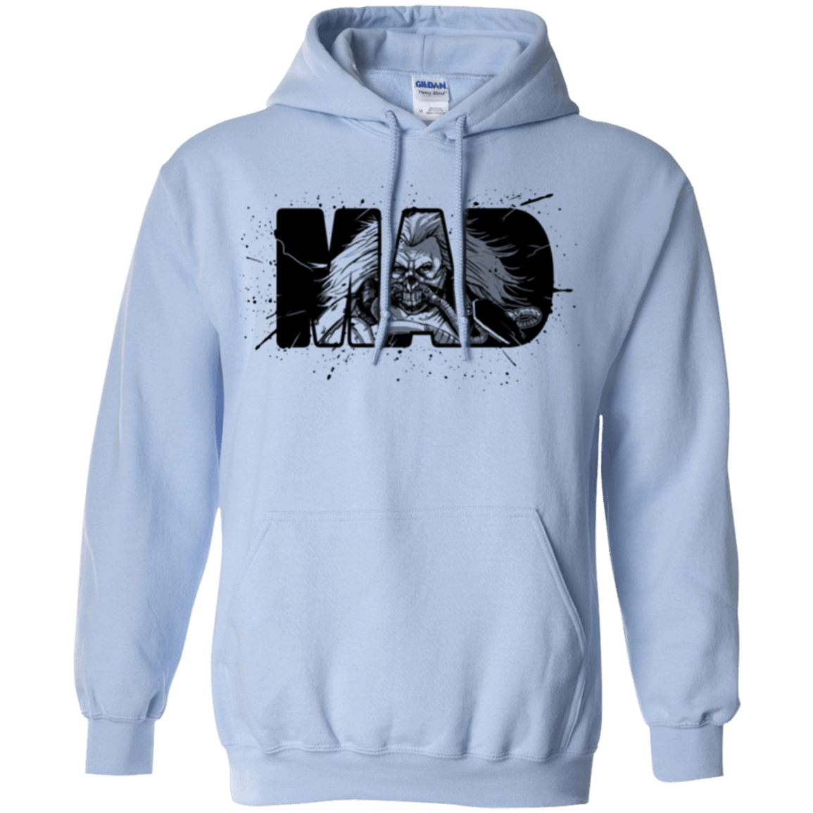 Sweatshirts Light Blue / Small MAD Pullover Hoodie