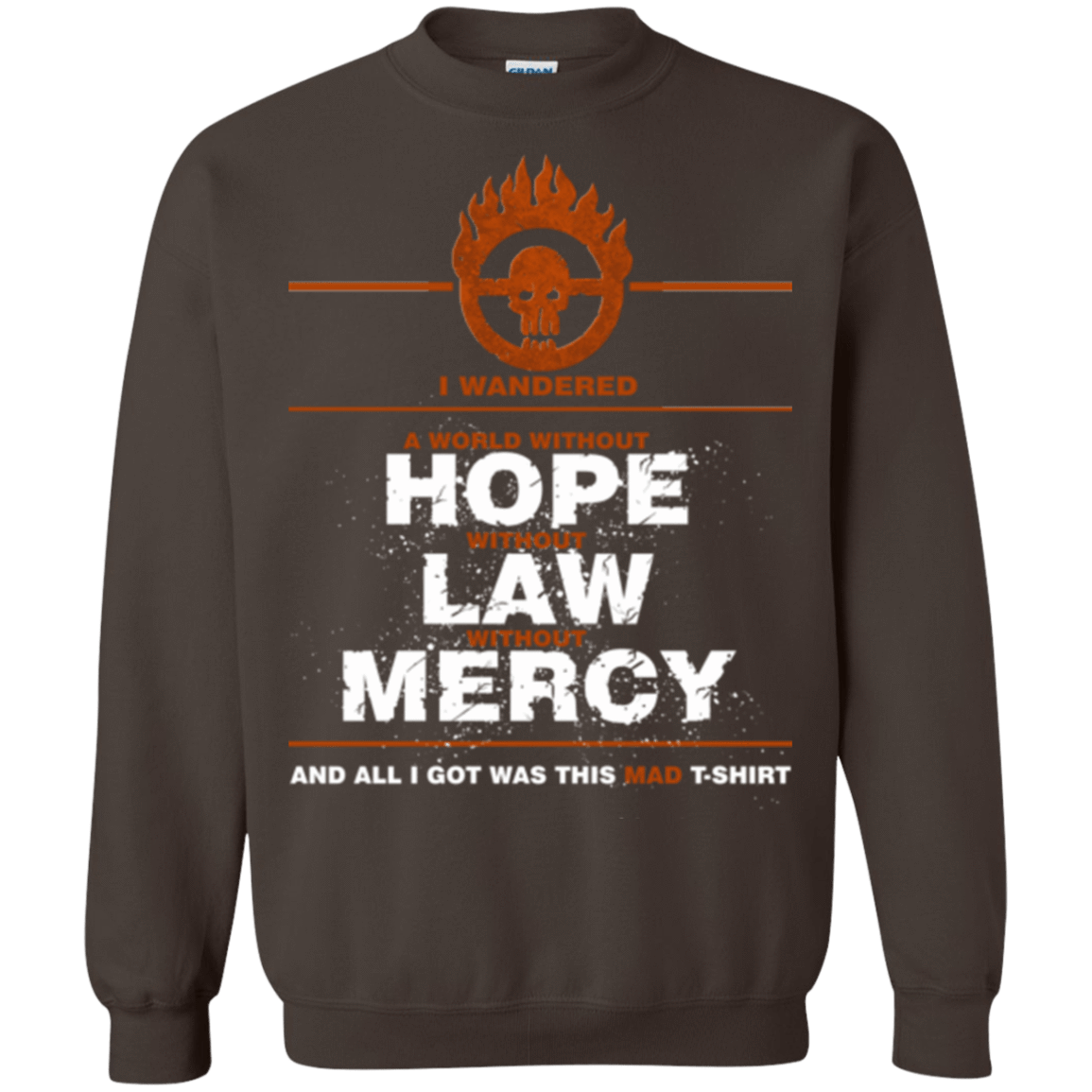 Sweatshirts Dark Chocolate / Small MAD Tee Crewneck Sweatshirt