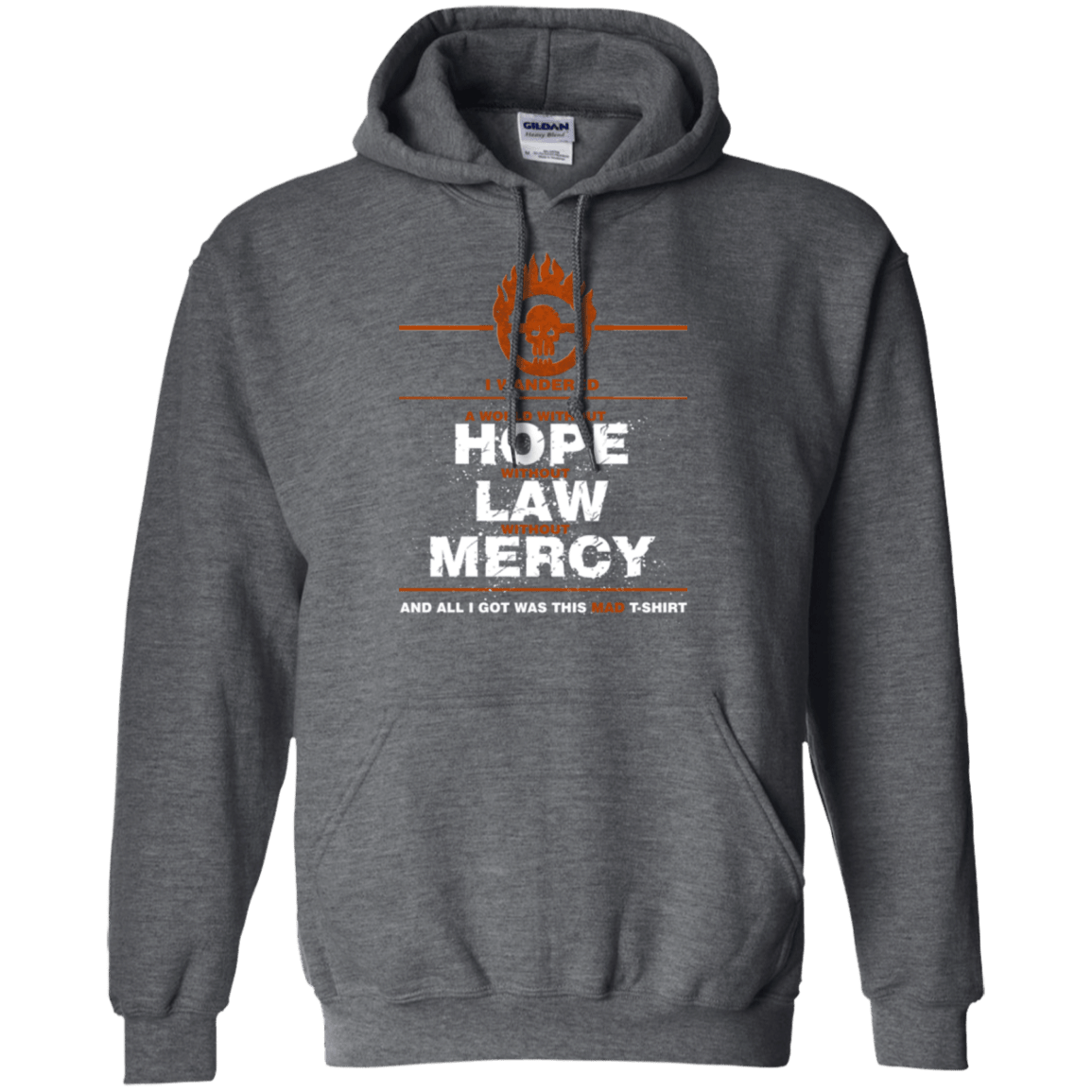 Sweatshirts Dark Heather / Small MAD Tee Pullover Hoodie