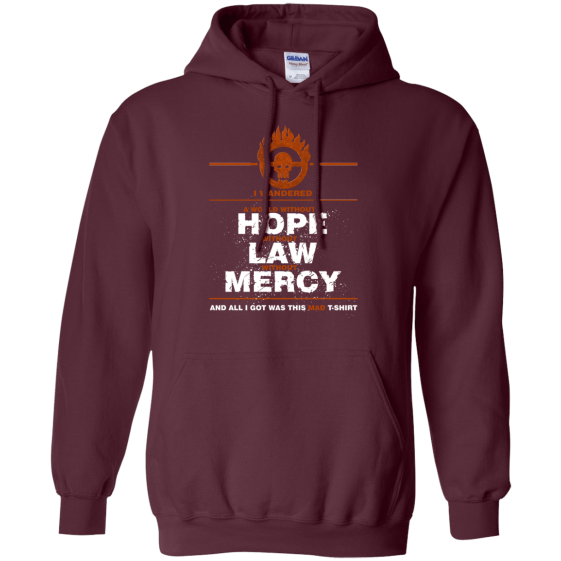 Sweatshirts Maroon / Small MAD Tee Pullover Hoodie