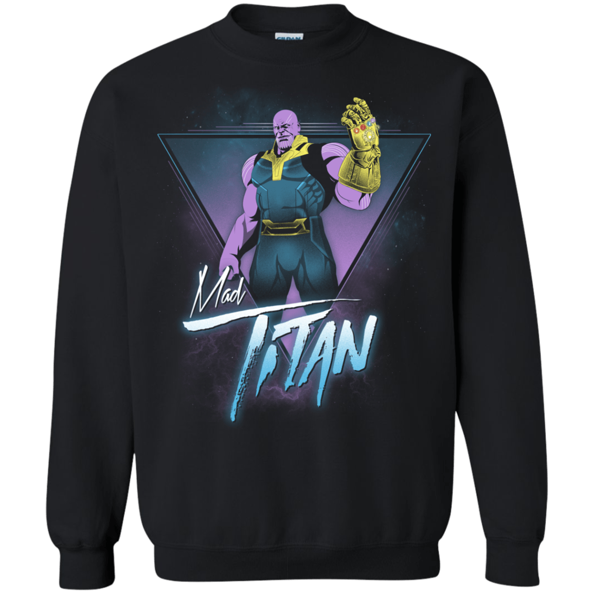Sweatshirts Black / S Mad Titan Crewneck Sweatshirt