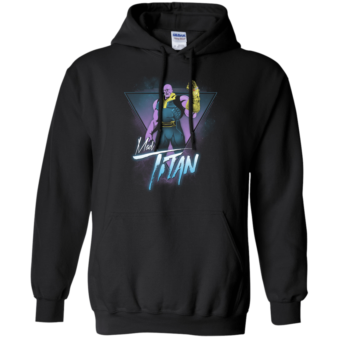 Sweatshirts Black / S Mad Titan Pullover Hoodie