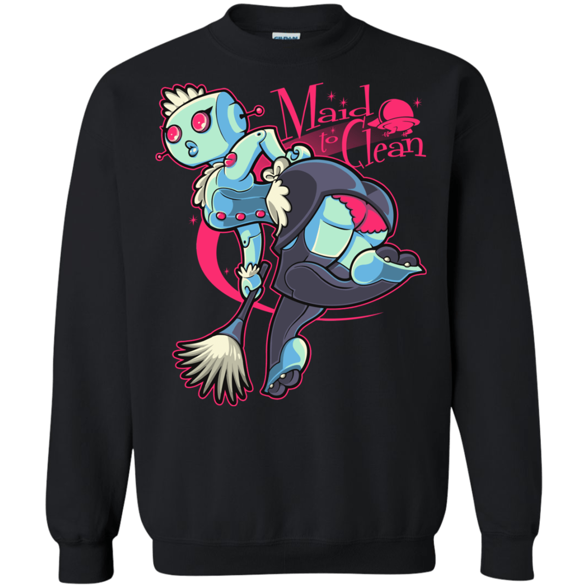 Sweatshirts Black / Small Made To Clean Crewneck Sweatshirt