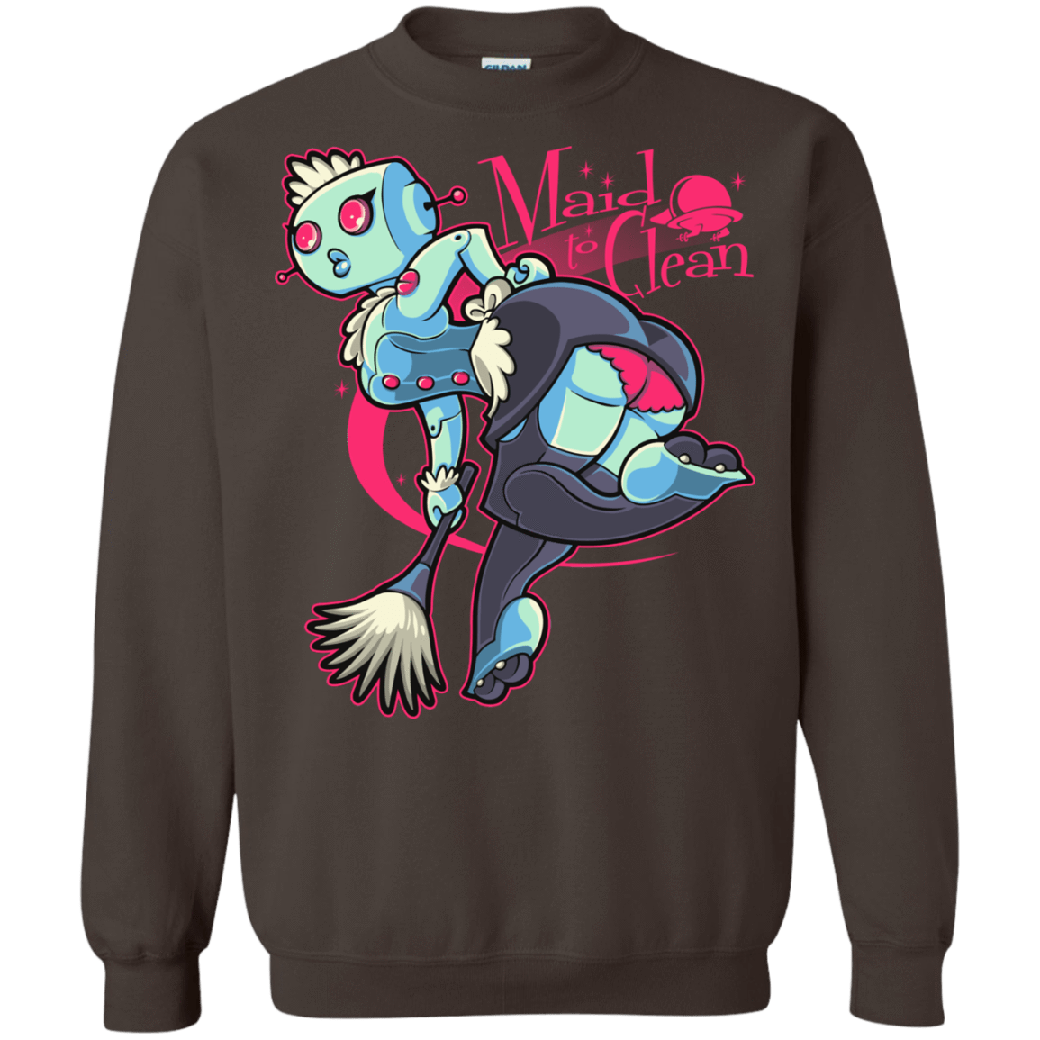 Sweatshirts Dark Chocolate / Small Made To Clean Crewneck Sweatshirt