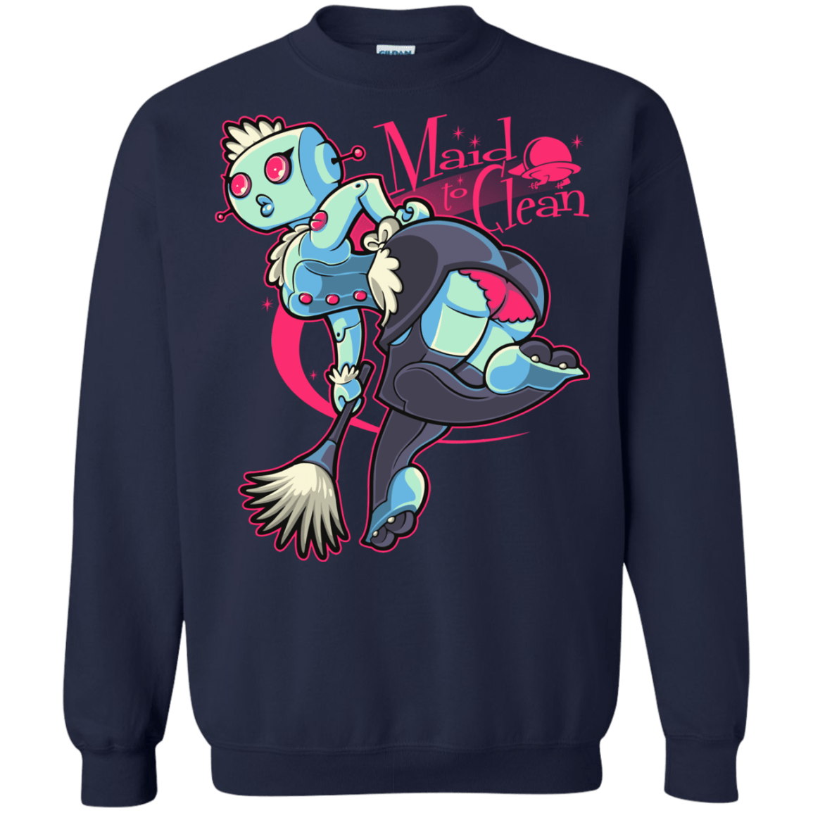 Sweatshirts Navy / Small Made To Clean Crewneck Sweatshirt