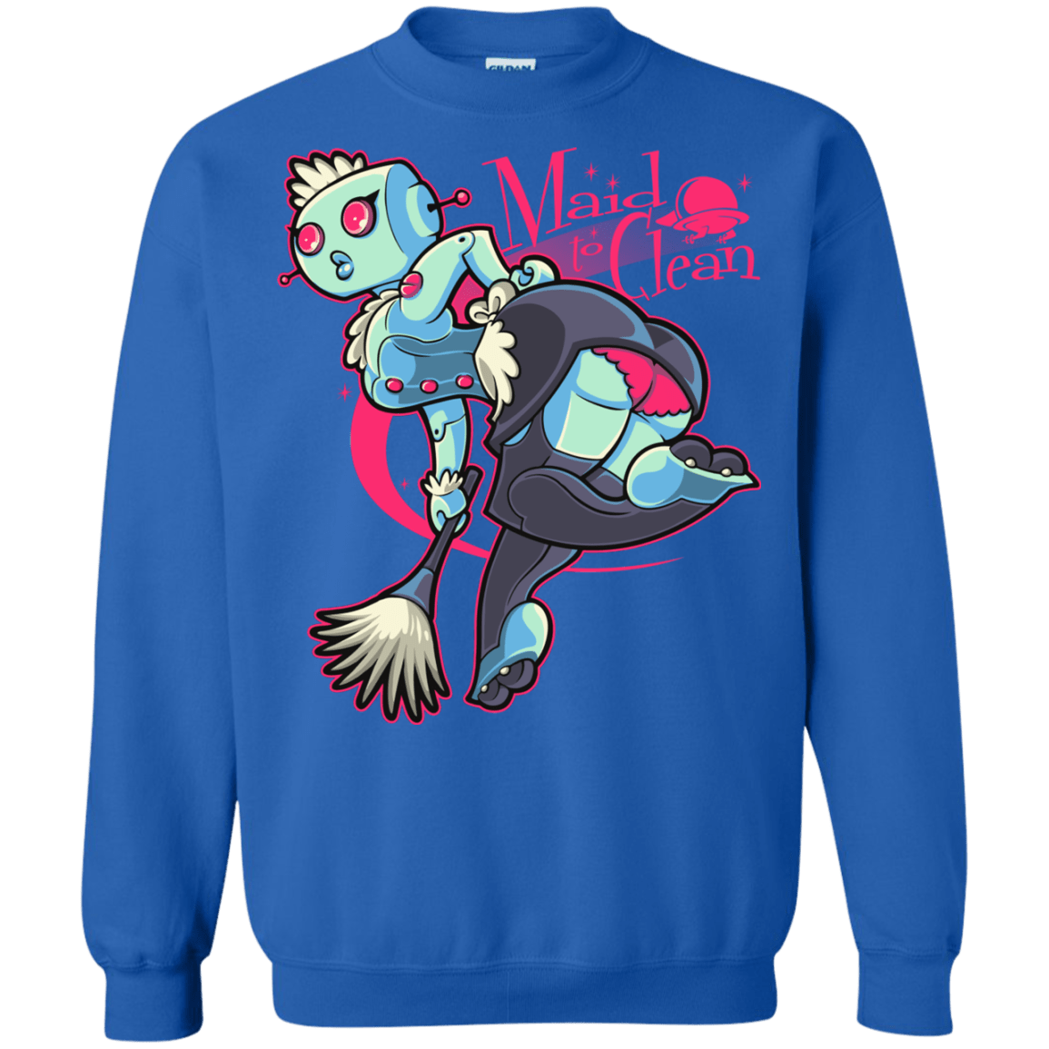 Sweatshirts Royal / Small Made To Clean Crewneck Sweatshirt