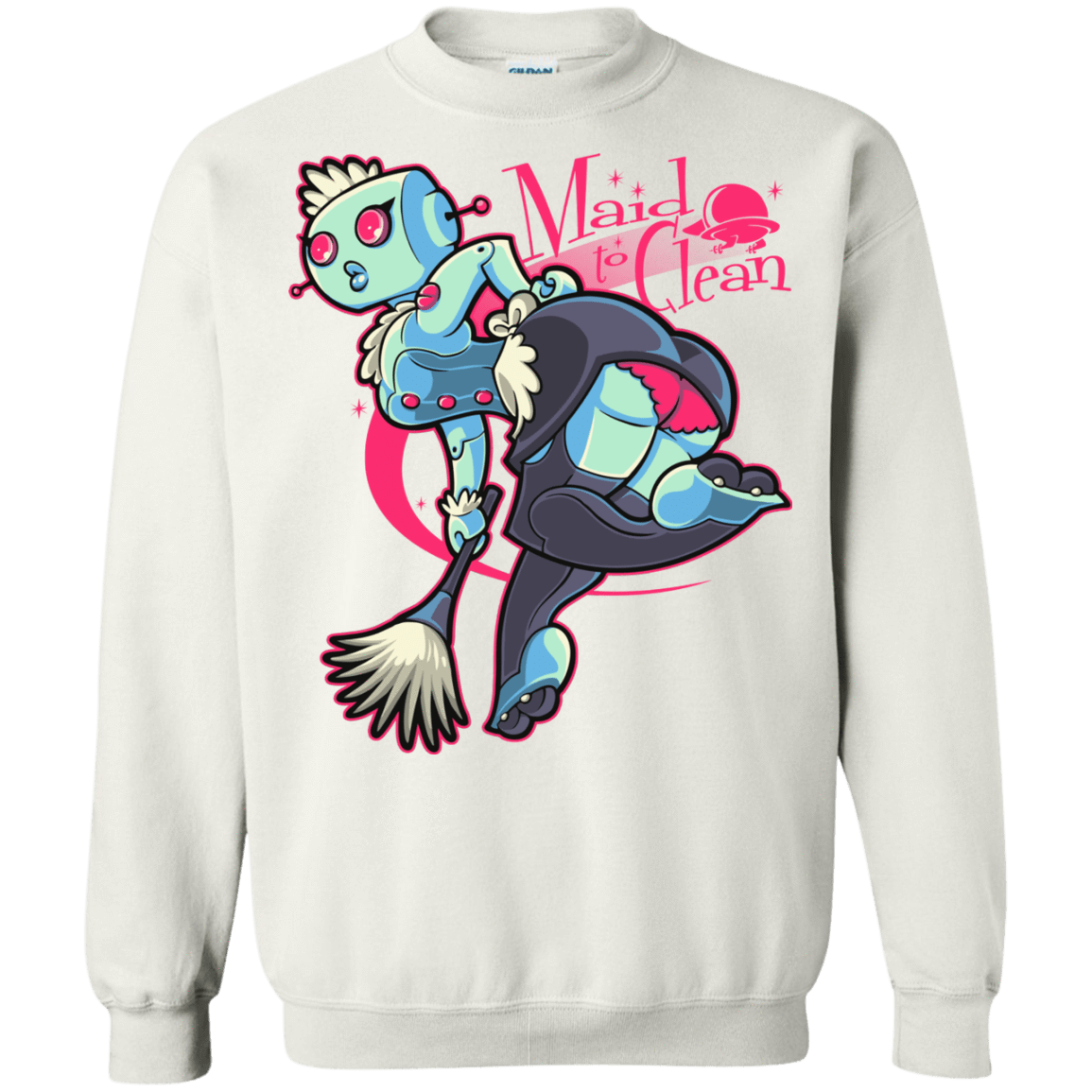 Sweatshirts White / Small Made To Clean Crewneck Sweatshirt